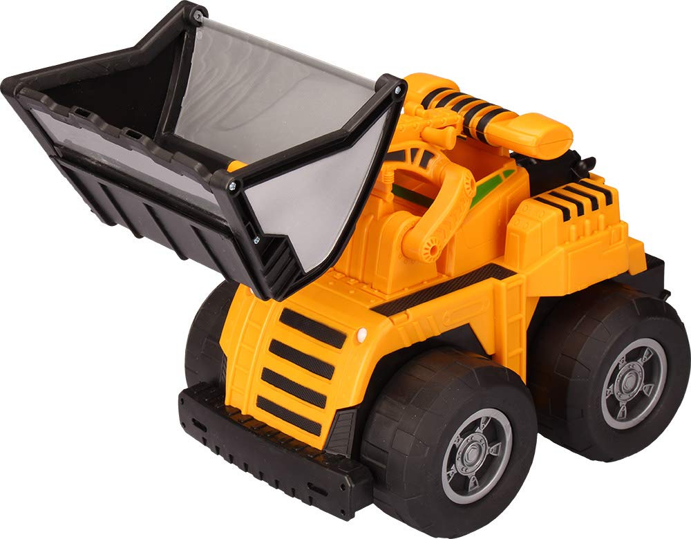 Kid Galaxy Front End Loader Truck w/Squeeze Handle, 16.5"" x 8.5"" x 8""" (20245)
