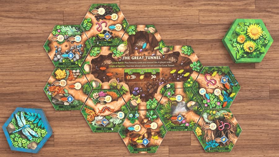 March of The Ants by Weird City Games | Evolved Edition, Strategic 4X Board Game | 1-5 Players | 60-90 Min Playtime | Ages 13+
