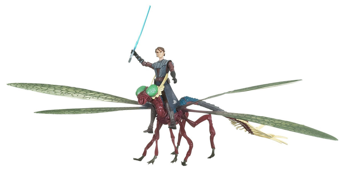Star Wars Deluxe Figure and Vehicle - Anakin On Can - Cell