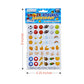ArtCreativity 3000+ Emoticon Stickers for Kids, Includes 12 Packs with 72 Sticker Sheets, Emoticon Sticker Set for Teacher Classroom Rewards, Art