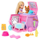 Barbie Chelsea Puppy Carrier Playset, Blonde Small Doll and Accessories, Dog Carrier with Puppy Themed Play Pieces