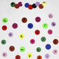 Royal Green Kids Colored Round dots ½ inch (0.5) Art Crafts and Games Stickers -1280 Pack 15 Colors 16 Sheets