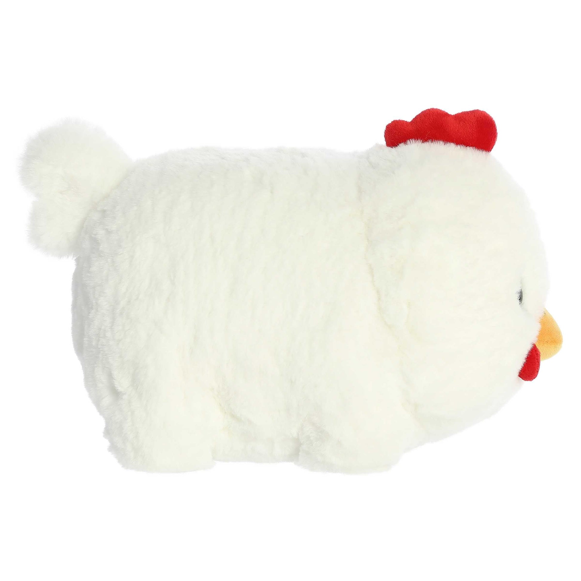 Aurora® Adorable Spudsters™ Claire Chicken™ Stuffed Animal - Round Shape Makes for Comforting Cuddles - Perfect for Kids All Ages and Animal Loving