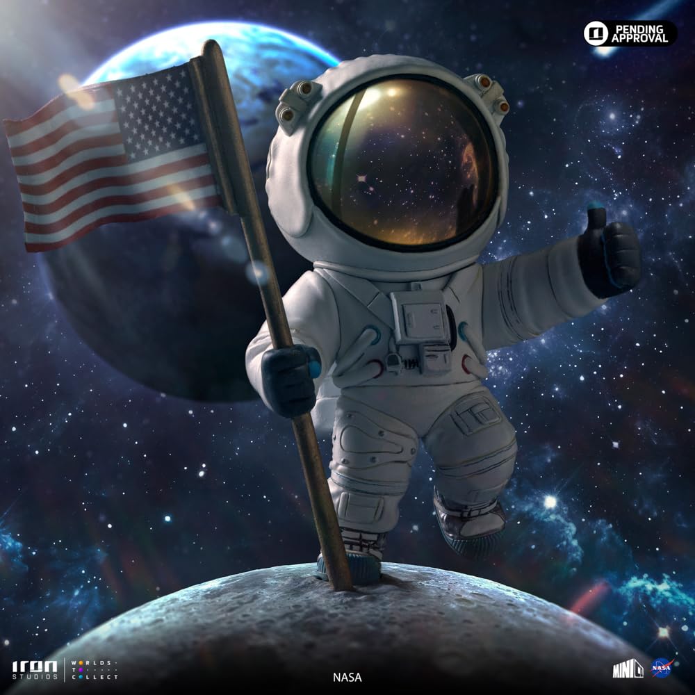 Iron Studios Collectible Statue Minico Statue Apollo 11 Astronaut - NASA PVC Multicolor 5.4 inches 13,7cm