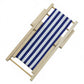 Dollhouse Miniature Furniture Accessories Foldable Wooden Beach Chair Mini Longue Deck Chair Doll House Ornament Kits for DIY Fairy Garden Dollhouse