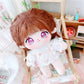 niannyyhouse 20cm Plush Doll Clothes Loose Headwear White Shirt Black Skirt Backpack 8in Soft Stuffed Plush Toy Accessories Dress Up