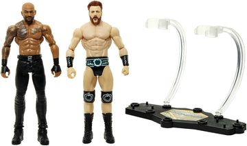 Mattel Sheamus vs Ricochet Championship Showdown 2-Pack 6-inch Action Figures Monday Night RAW Battle Pack for Ages 6 Years Old & Up