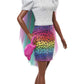 Barbie Leopard Rainbow Hair Doll (Brunette) with Color-Change Hair Feature, 16 Hair & Fashion Play Accessories Including Scrunchies, Brush, Fashion