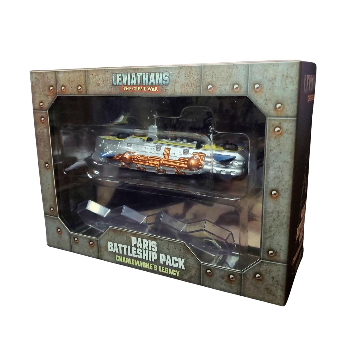 Catalyst Game Labs Leviathans: The Great War, Paris Battleship Pack