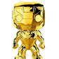Funko Pop Marvel: Marvel Studios 10 - Iron Man (Gold Chrome) Collectible Figure, Multicolor