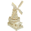 Bitopbi 3D Wooden Puzzles Laser Engraving DIY Safe Assembly Constructor Kit Toy for Teens and Adults, World Famous Buildings Mechanical 3-D Models