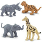 Safari Ltd. Zoo Babies TOOB - 11 Figurines: Zebra, Panda, Hippo, Chimpanzee, Rhino, Alligator, Gorilla, Elephant, Tiger, Polar Bear, Giraffe