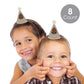 Big Dot of Happiness Party 'Til You're Pooped - Mini Cone Poop Emoji Party Hats - Small Little Party Hats - Set of 8