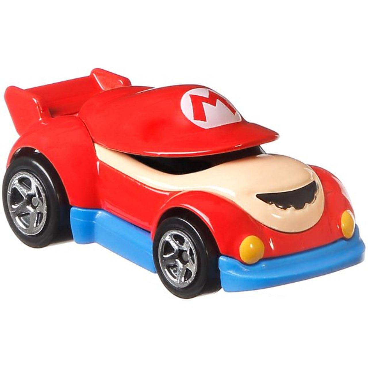Hot Wheels Super Mario Character Cars Bundle of 2, Mario & Princess Peach