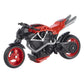 Hot Wheels Street Power Motorcycles - Collectible Limited Edition ~ X-Blade ~ Red