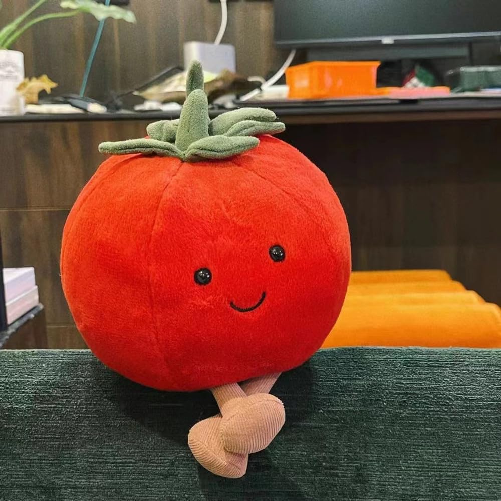 XIYUAN Soft Toys Fruit Serie Watermelon Fruit Plush Doll Pillow Stuffed Plushie Cherry Toys Cute Soft Toys, Soft Pillow cushionHome DecorationPlush
