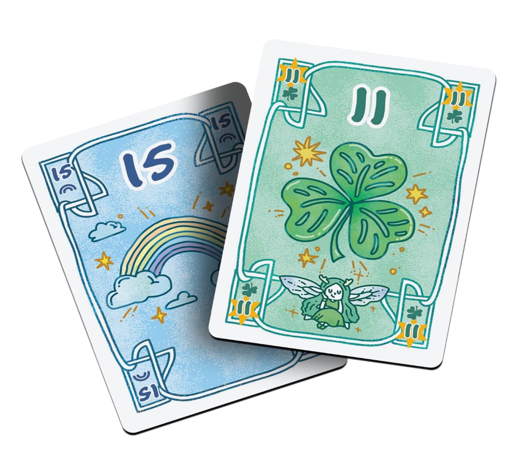 ALLPLAY Fairy Party Card Game for Families and Adults - Make Hand Gestures At Your Friends - Travel Size Box Fits in Your Pocket - Fast Playing, High