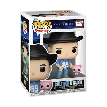 Funko POP & Buddy: Varsity Blues - Billy Bob with Bacon - Collectable Vinyl Figure - Gift Idea - Official Merchandise - for Kids & Adults - Movies