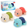 SEPHIX Bath Toys for Toddlers 1-3, Cute Swimming Turtle Bath Toys for 1 2 Year Old Boy Girl Gifts, Water Pool Toys for Baby Toddler Toys Age 1-4