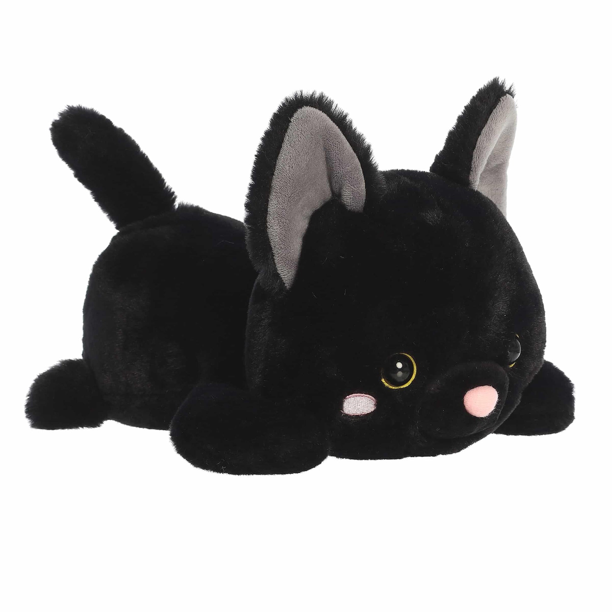 Aurora® Spooky Too Cute™ Bella Black Cat™ Stuffed Animal - Adorable Characters for Imaginative Play - Perfect for Halloween Decorations and Gifts
