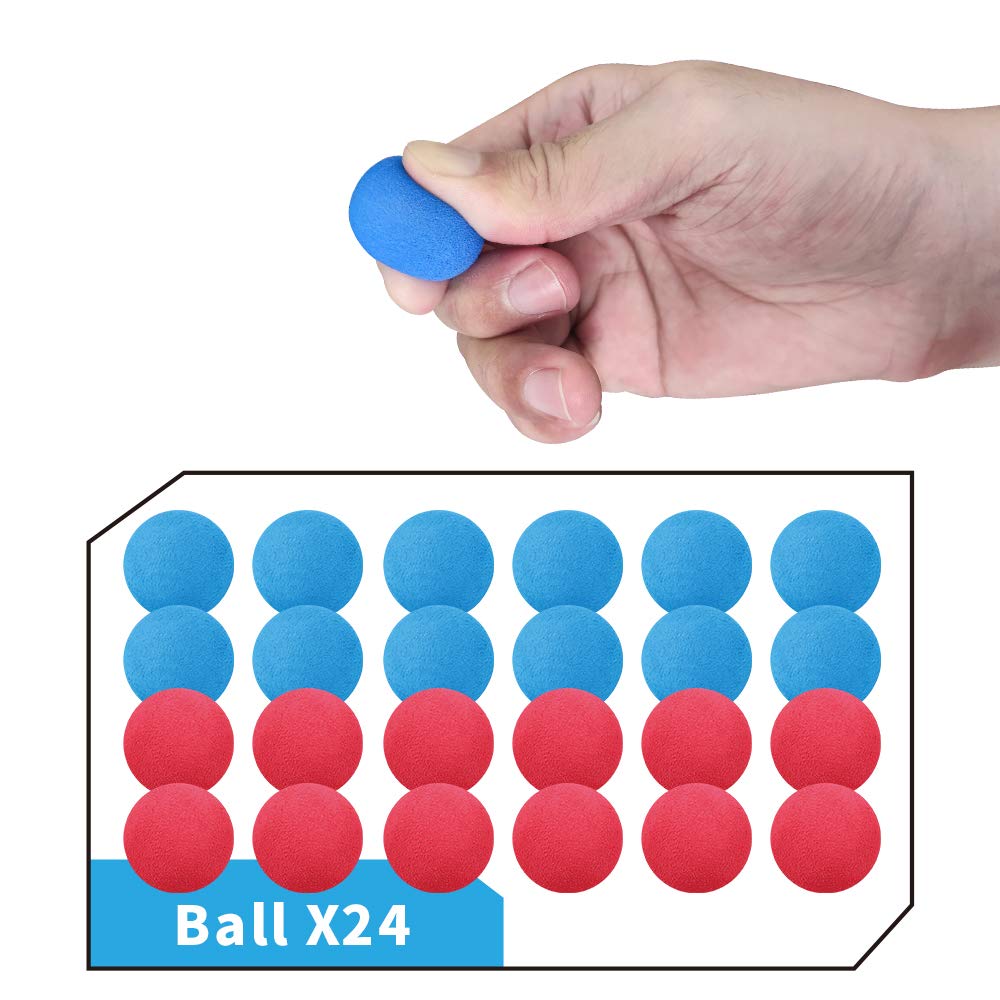 YEEBAY Target Shooting Toys Set for Age 6, 7, 8,9,10+ Year Old Kids, Boys, Active Play Game with Soft Foam Balls and Scoring Target