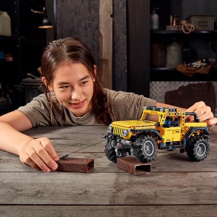 LEGO® Technic™ Jeep® Wrangler 42122; An Engaging Model Building Kit for Kids Who Love High-Performance Toy Vehicles