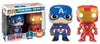 Funko Pop Captain America Civil War Exclusive 2-Pack With Cap and Iron Man