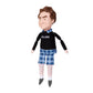 Shelf Talkers 12" Talking Plush Bluto from Animal House Movie, Pull String Toy Collectible Plush