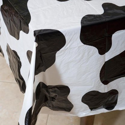 Rhode Island Novelty 54 x 72 Inch Cow Spots Table Cloth