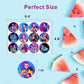 120pcs Demon Movie Hunters Stickers for Kids Birthday Party Supplies for Demon Movie Hunters Birthday Decorations -10 Sheets
