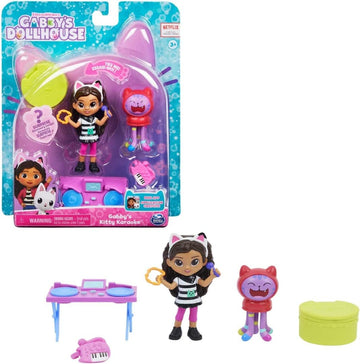 Gabby et la Maison Magique - Gabby's Dollhouse - 2 Figures and Accessories - Gabby, 1 Cat Figurine, Accessories - Cartoon Gabby and the Magic House
