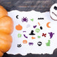 Max Fun 700Pcs Halloween Foam Stickers Glitter Foam Sticker DIY Craft Stickers for Kids Halloween Decorations Party Supplies