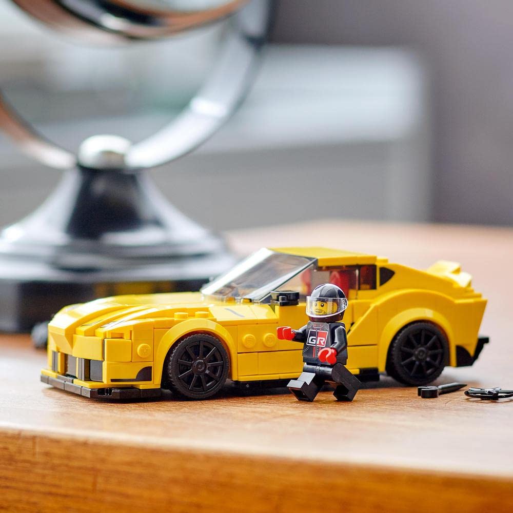 LEGO® Speed Champions Toyota GR Supra 76901 Toy Car Building Kit; Racing Car Toy for Kids