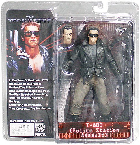 TERMINATOR Neca 7 Inch Collection Series 2 Police Station Assault T-800 Action Figure
