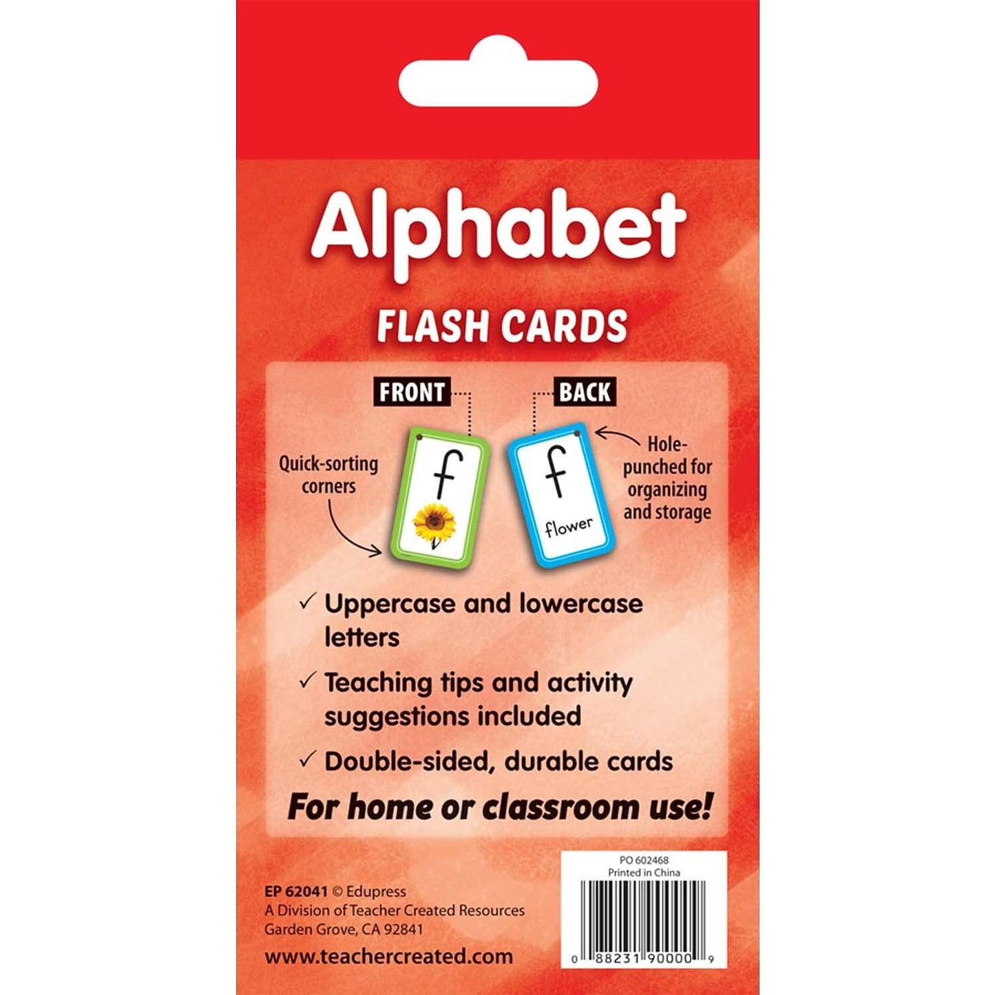 Teacher Created Resources Alphabet Flash Cards (EP62041)
