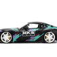Jada 2020 Toyota GR Supra HKS, Black/Green Toys 37023-1/24 Scale Diecast Model Car