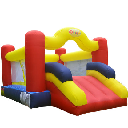 Bounce House, Inflatable Bouncer with Air Blower and Slide, Jumping Castle