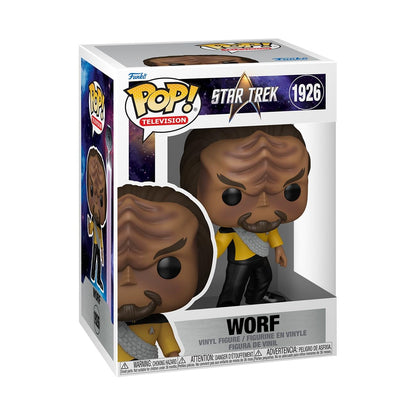 Funko Pop! TV: Star Trek Next Generation - Worf - Collectable Vinyl Figure - Gift Idea - Official Merchandise - Toys for Kids & Adults - Sci-Fi Fans