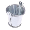 Silver 1/12 Miniature Bucket Dollhouse Decoration Accessories, DIY Doll House Kit