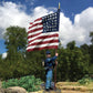 W. Britain American Civil War 31417 Union 44th New York NCO with National Colors 1:30 Scale Metal