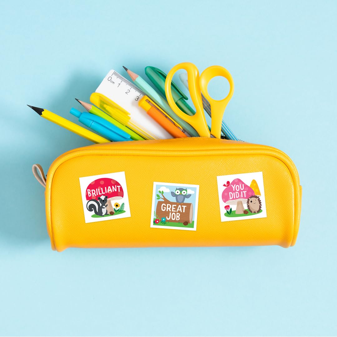 CTP Woodland Friends Rewards Stickers, Student Incentive 60 Stickers per Package (Creative Teaching Press 11100)