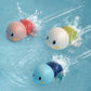 Baby Bath Toys-Wind up Turtle Bathtub Toys,Toy for Babies 6-12 Months Floating Swimming Turtles for Boys Girls,Baby Shower Bathtime Fun Pool Toys