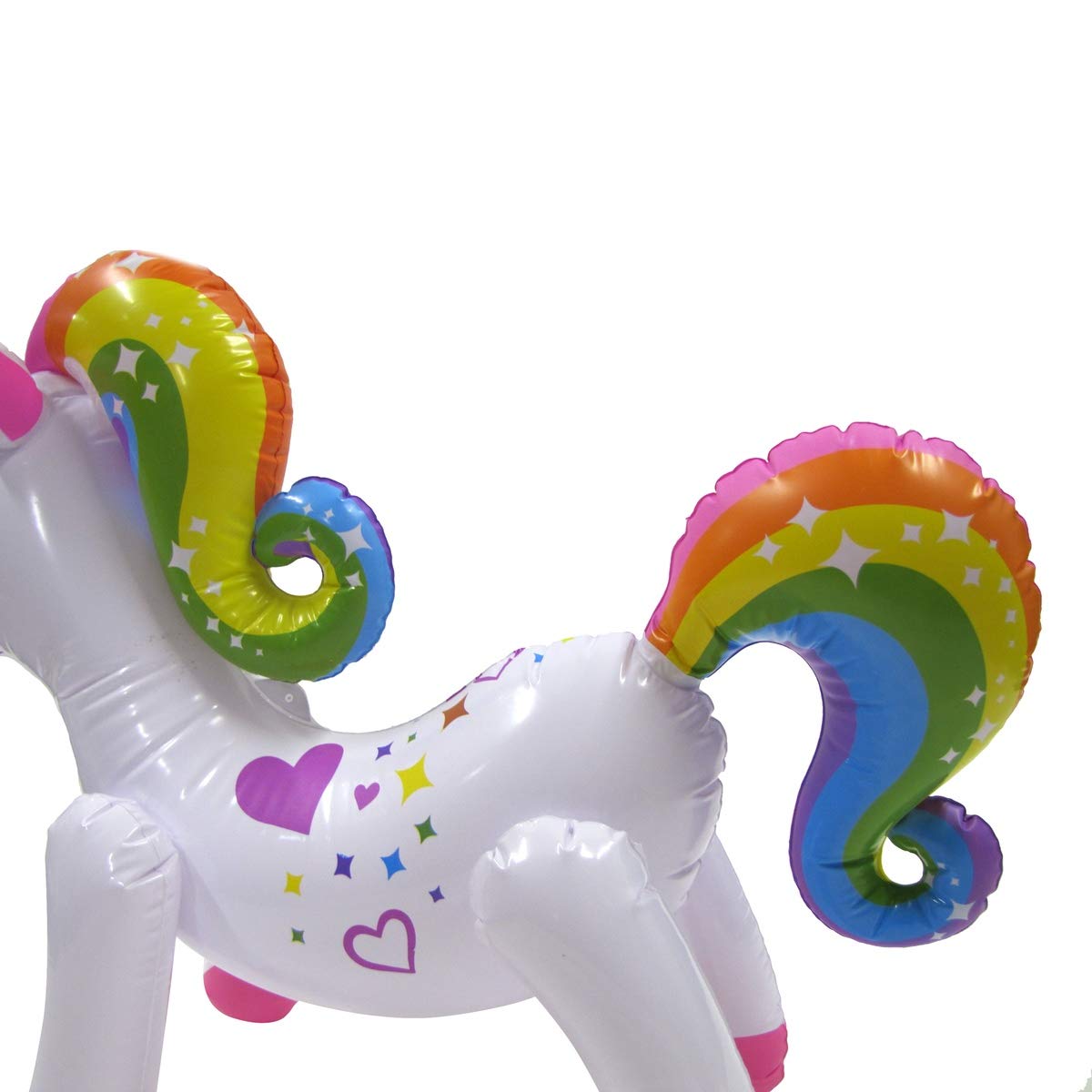 Rainbow Unicorn Inflatable Swimming Pool Water Float Kid Adult Blow Up Party Toy Pet Animal Floaties