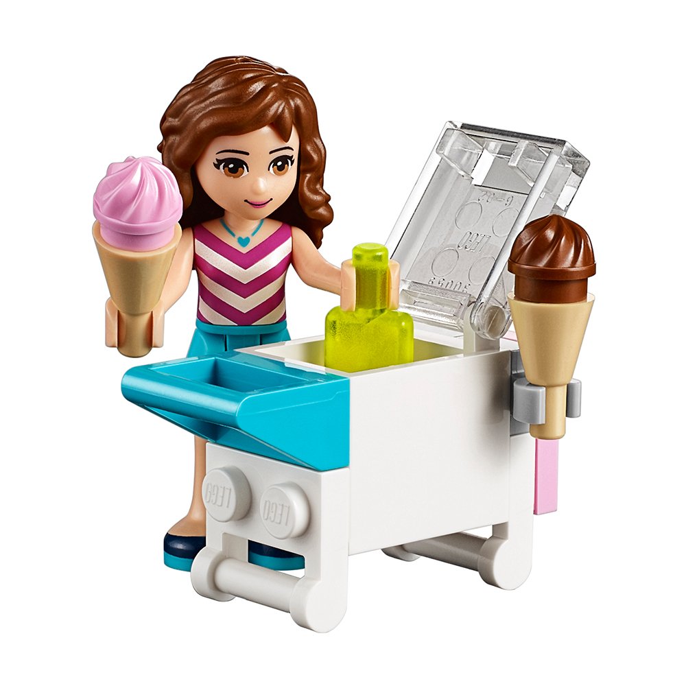 LEGO Friends 41128 Amusement Park Space Ride Building Kit (195 Piece)