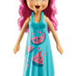 Polly Pocket Playset Fashion Pack Tropical Beach Fun Surprise Element for Girls Ages 4 and Up