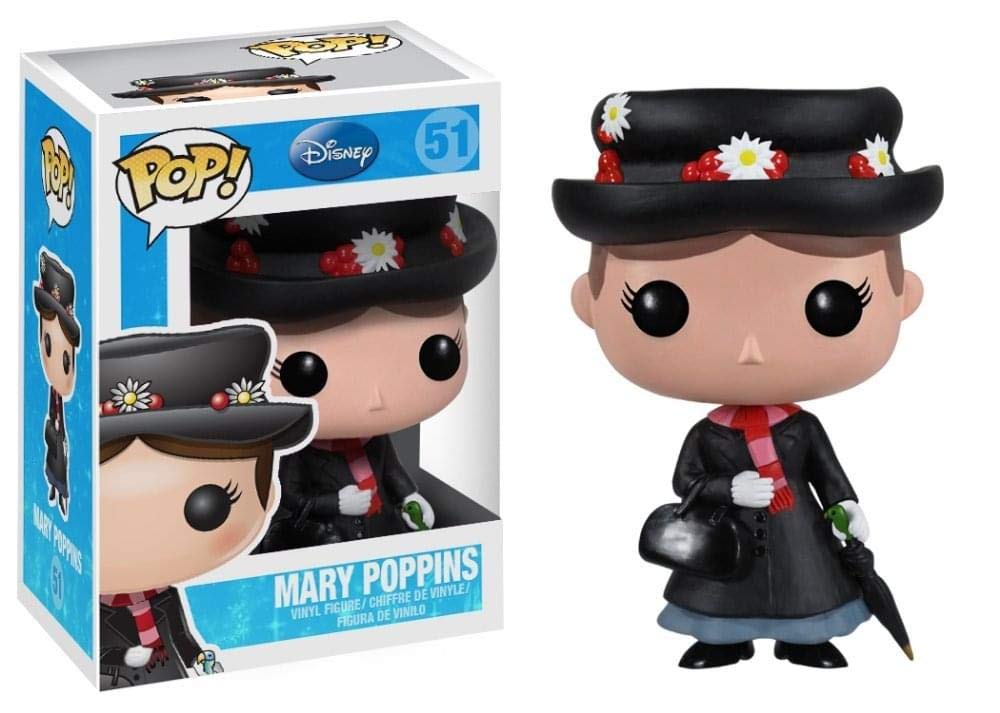 Funko POP Disney Series 5: Mary Poppins Vinyl Figure, Black, Standard (3201)