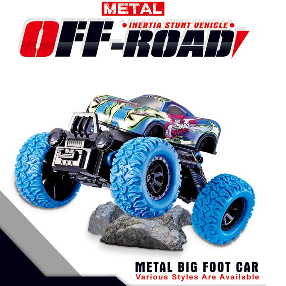 Chilartalent Pull Back Cars for Kids -Toy Trucks for Boys Alloy Toy Car Educational Toy Monster Trucks Inertia Car Toy for Boys Girls Toddler Gifts