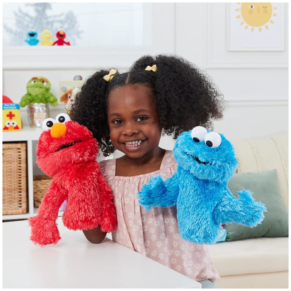 GUND Sesame Street Cookie Monster 11-Inch Plush Hand Puppet for Ages 1+