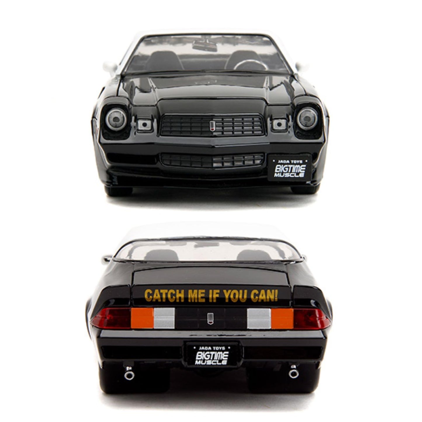 Jada Big Time Muscle 1:24 1979 Chevy Camaro Z28 Die-Cast Car, Toys for Kids and Adults (Police Colors)
