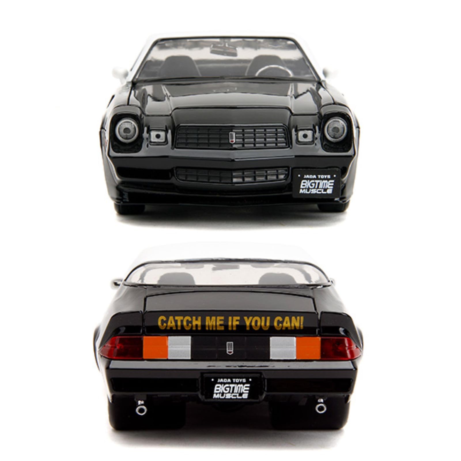 Jada Big Time Muscle 1:24 1979 Chevy Camaro Z28 Die-Cast Car, Toys for Kids and Adults (Police Colors)